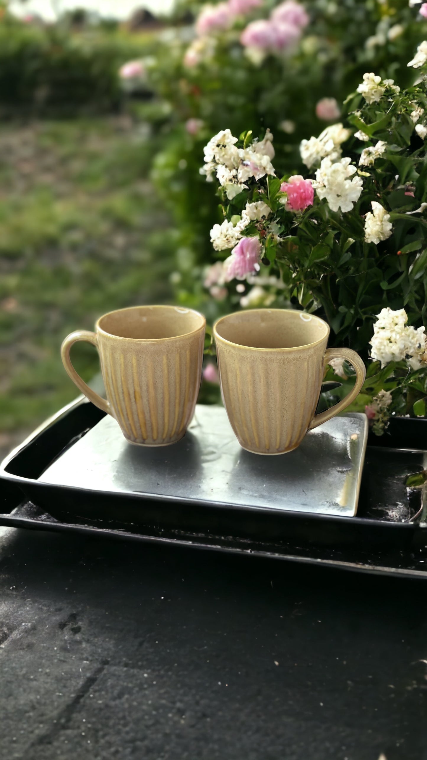 Chalk Mud Mugs | Set of 2