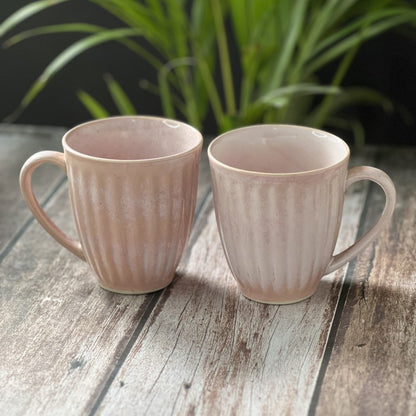 Chalk Pink Mugs | Set of 2