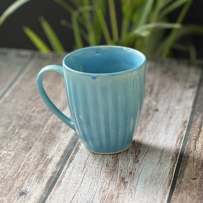 Chalk Blue Mugs | Set of 2