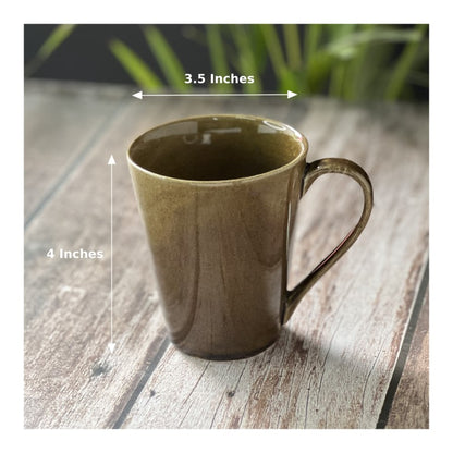 Madras Brown Mugs | Set of 2