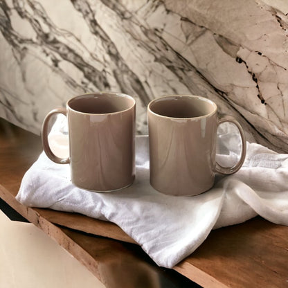 Big Brown Mugs | Set of 2