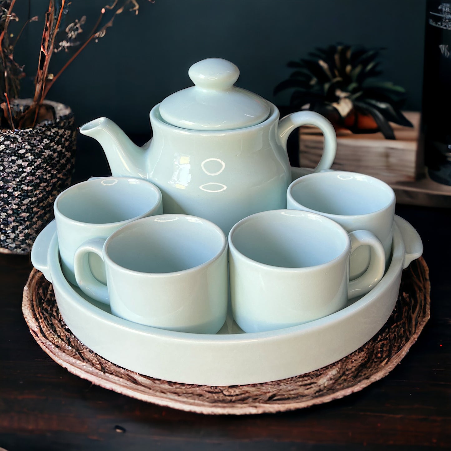 Mint Teapot Set