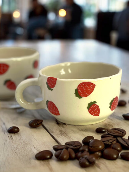 Cappuccino Mug Strawberry