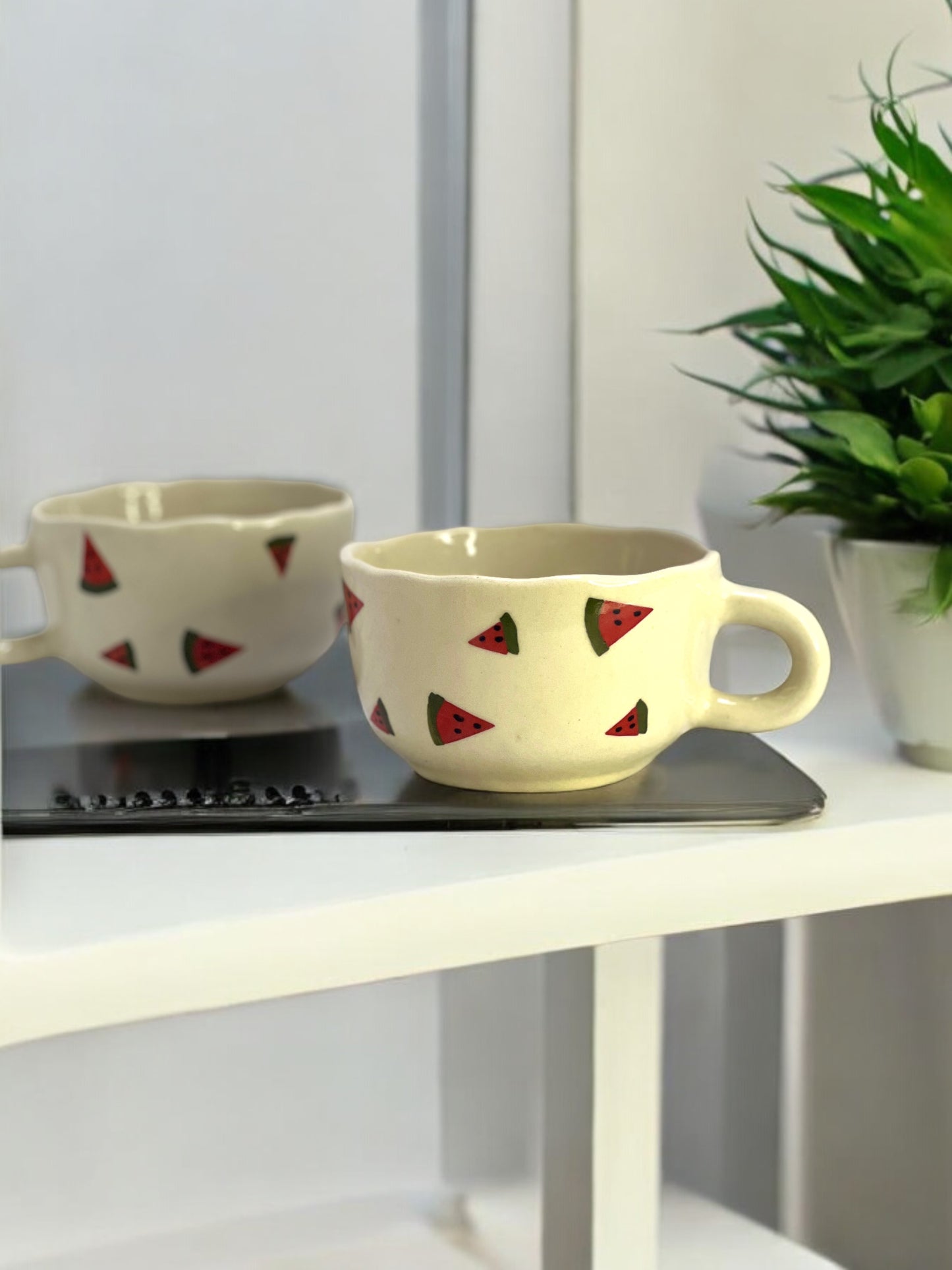 Cappuccino Mug Watermelon