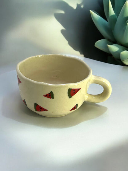 Cappuccino Mug Watermelon