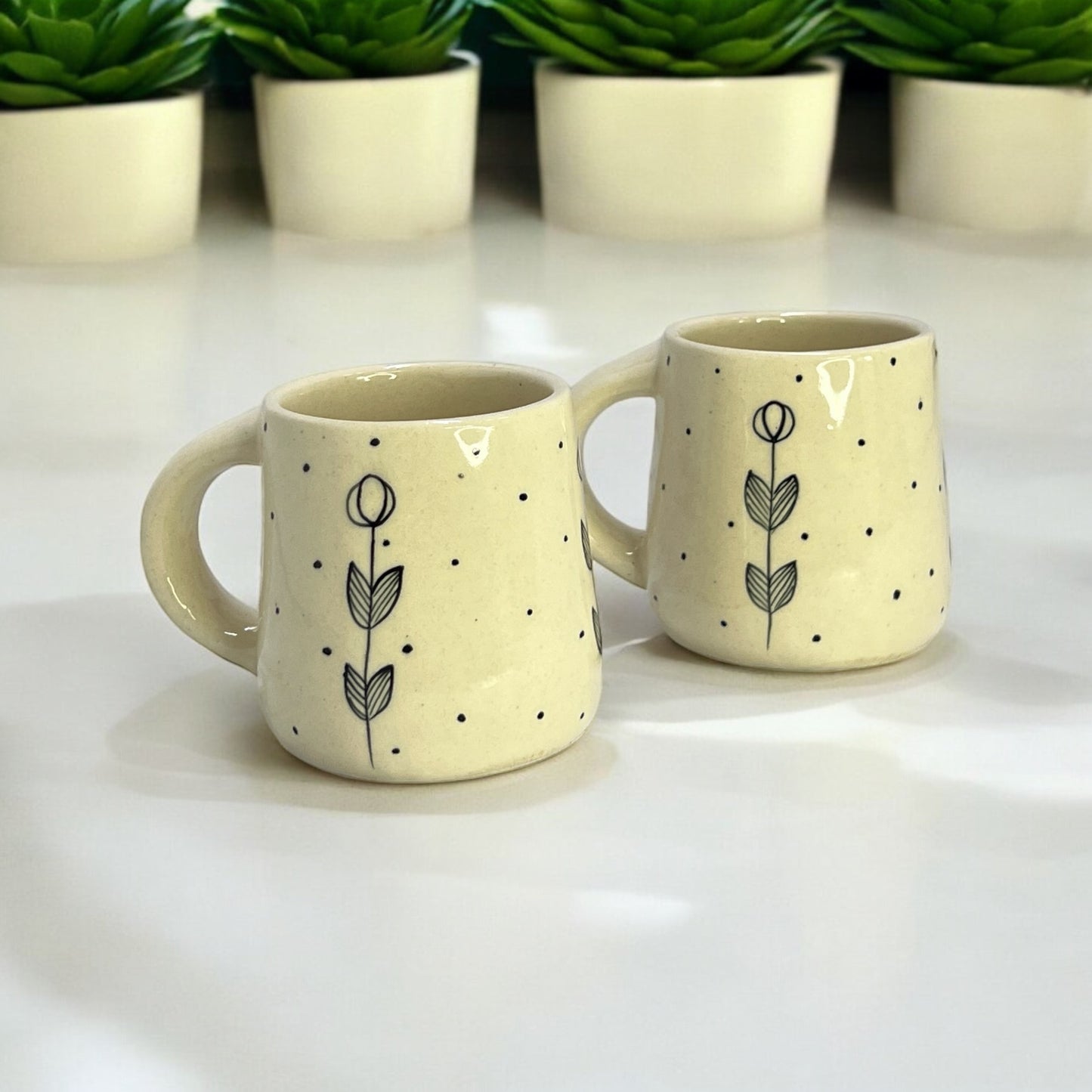 Closed Tulip Mugs