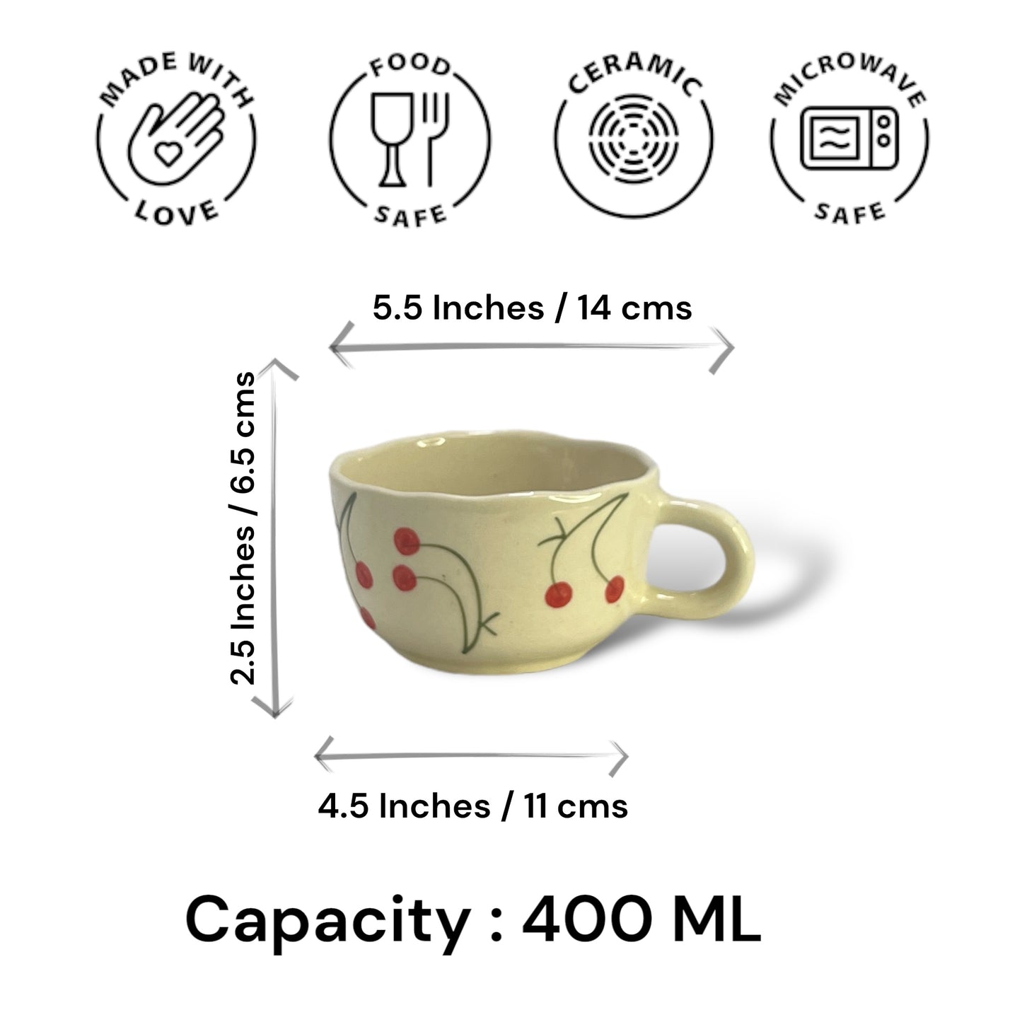 Cappuccino Mug Cherry