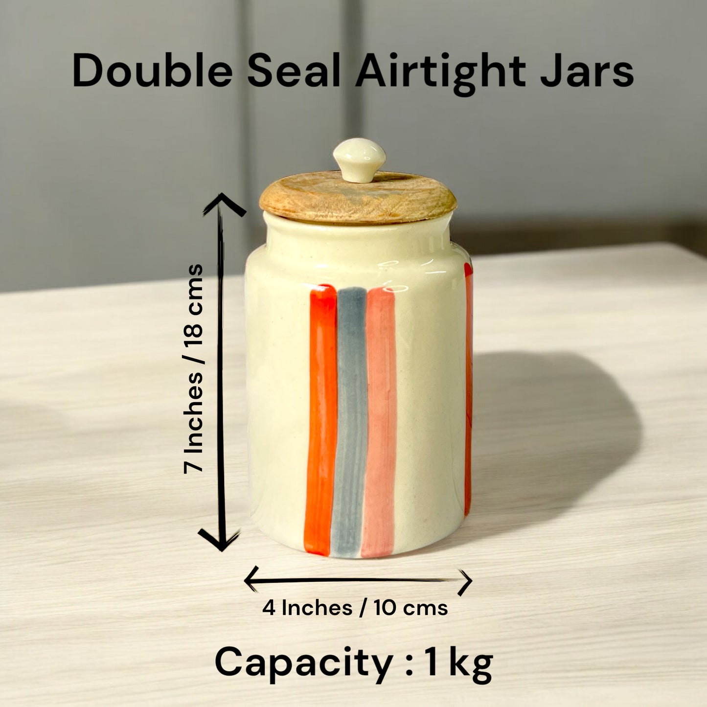 Orange Bar Jars