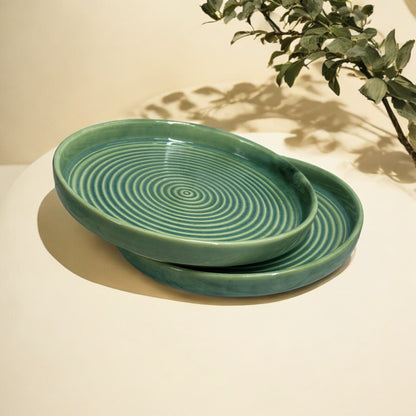 Emrald Green Serving Platter