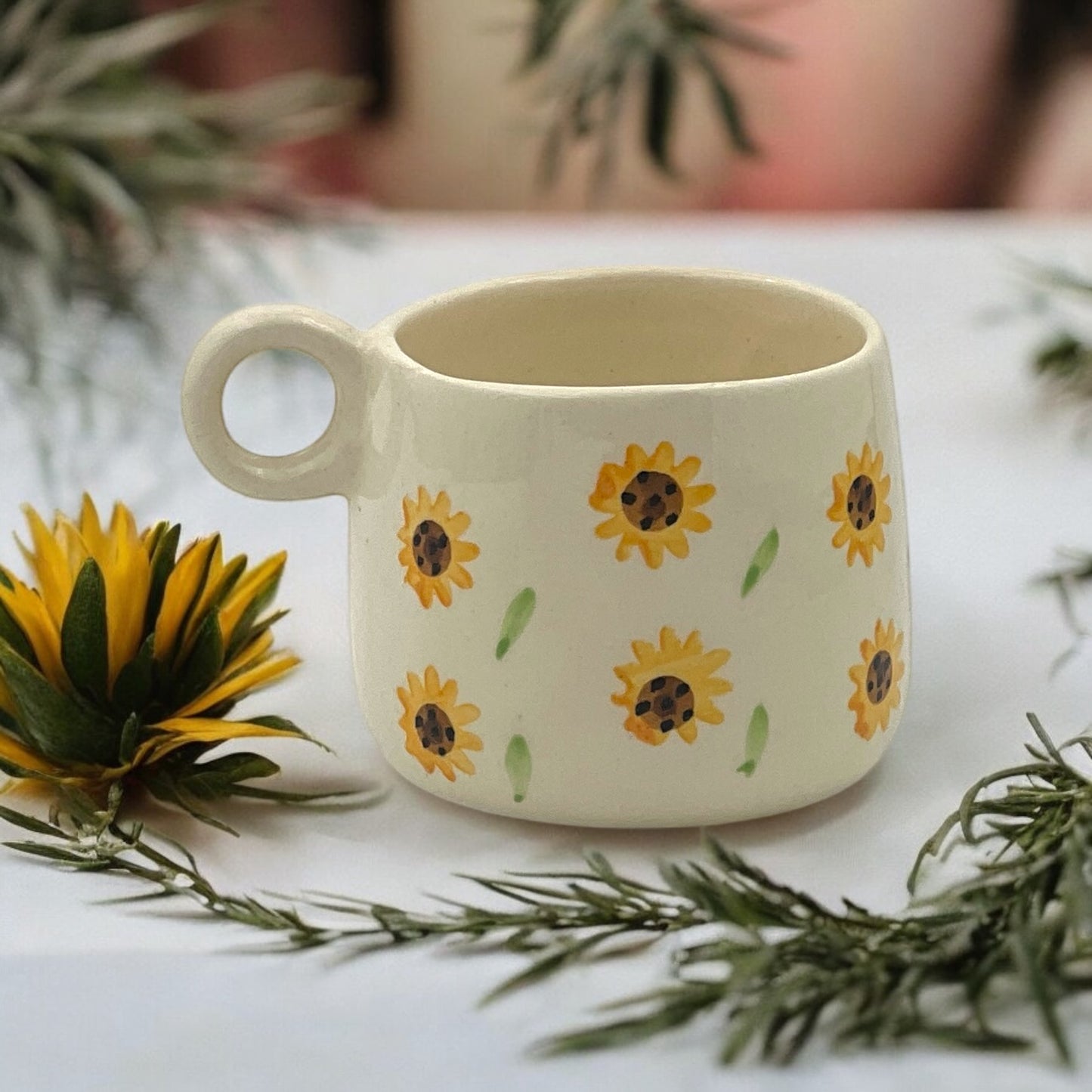 Two Sunfacing Mugs