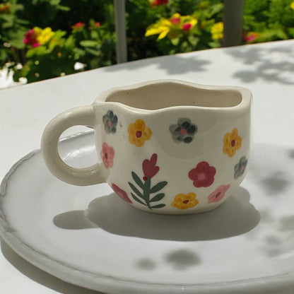 Bougainvillea Flower Mug & Saucer