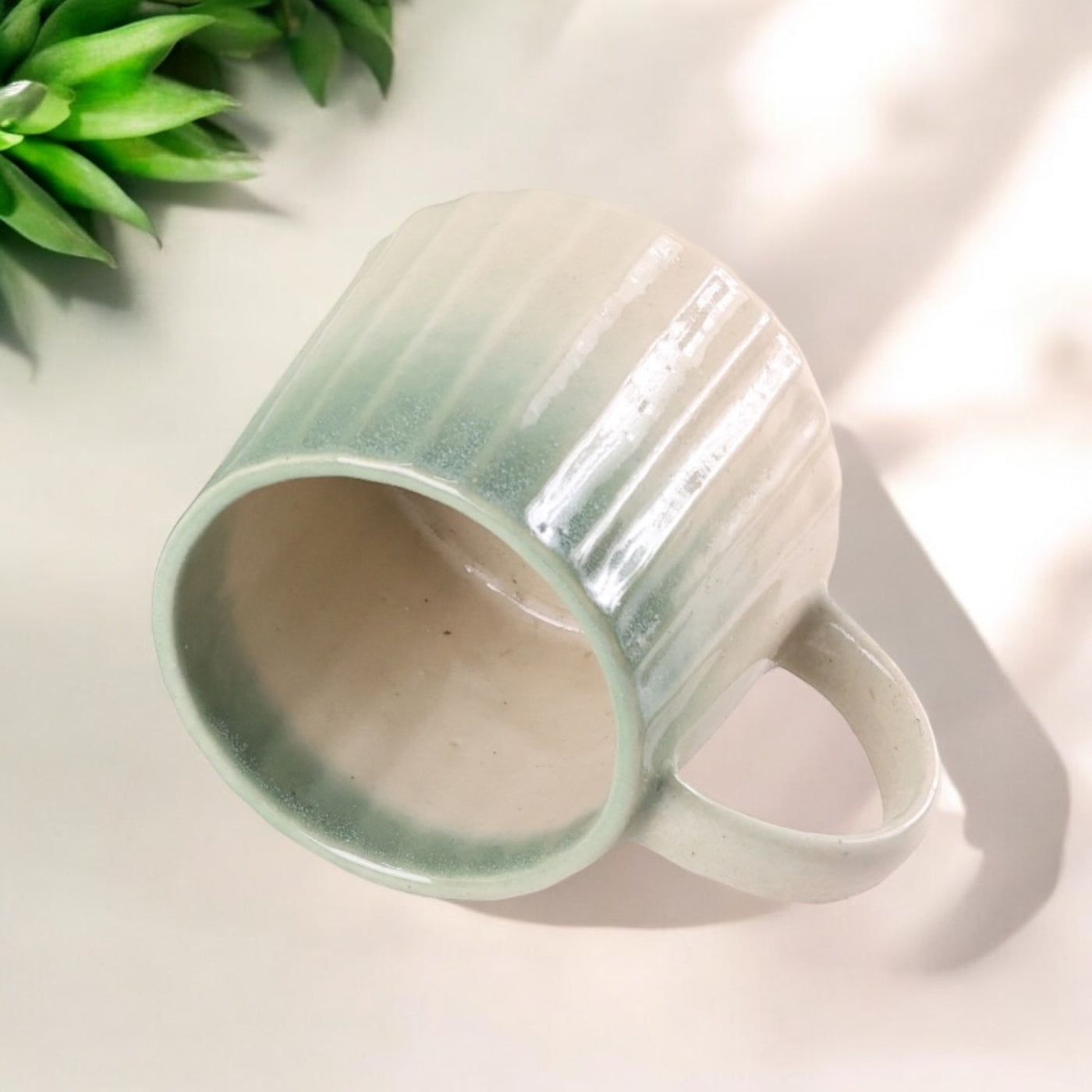 Fab Bharat Mugs Green