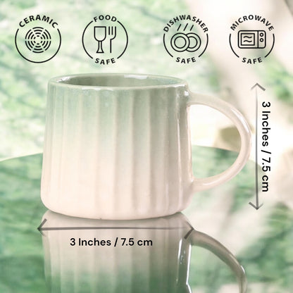 Fab Bharat Mugs Green