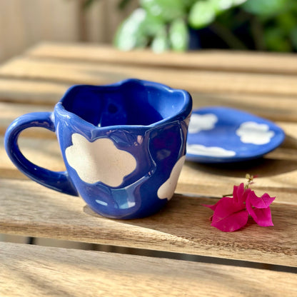 Cloud Mug & Saucer