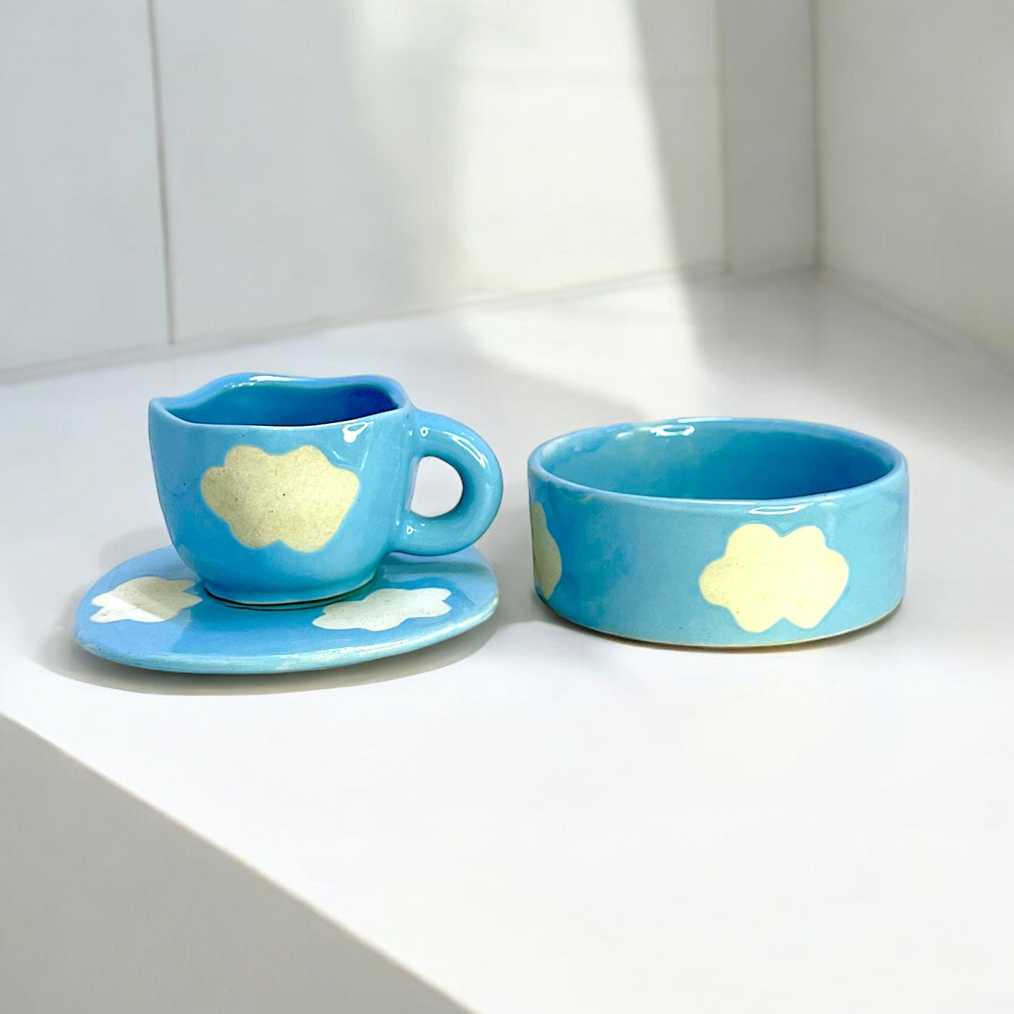 Cloud Nine Coffee Mug & Bowl Set