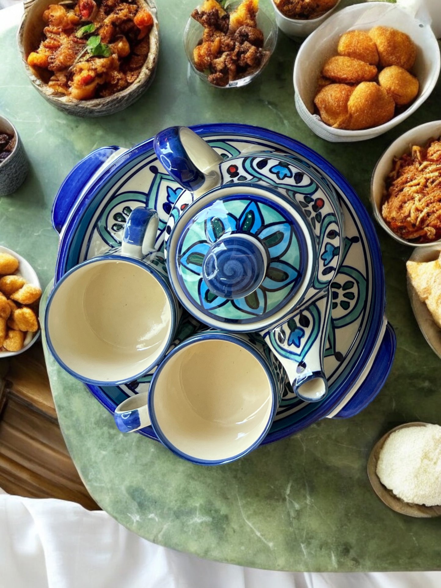 Mehrab Art Teapot Set