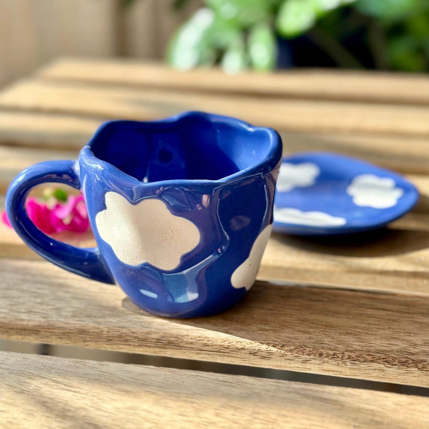 Cloud Mug & Saucer