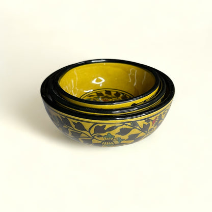 Brown Mughal Serving Bowls