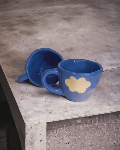 Cloud Mug & Saucer