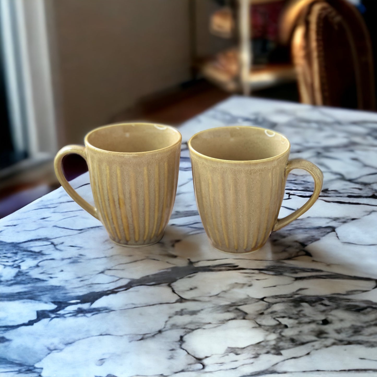 Chalk Mud Mugs | Set of 2