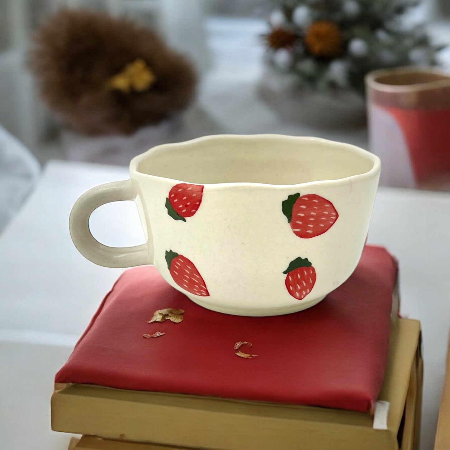 Cappuccino Mug Strawberry