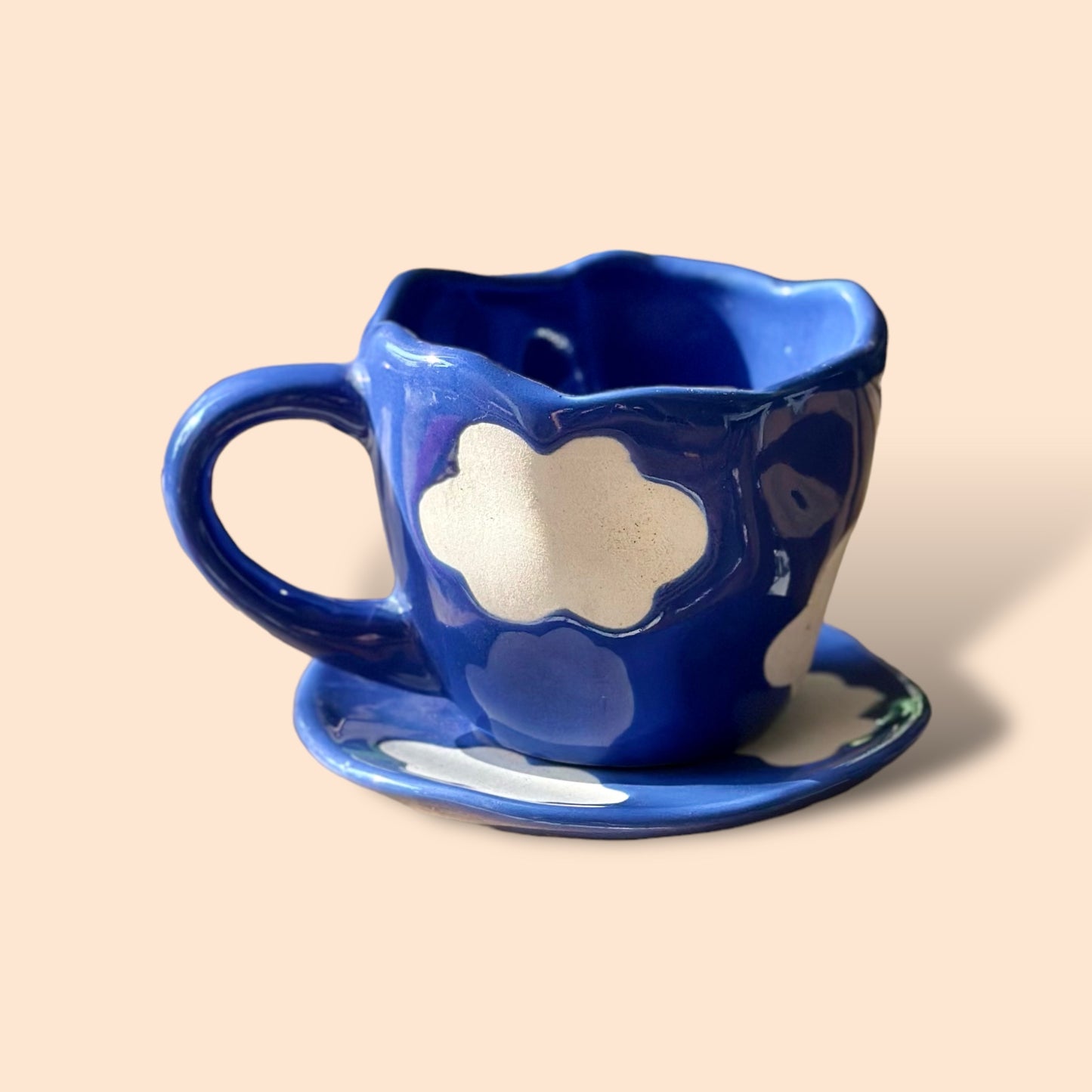 Cloud Mug & Saucer