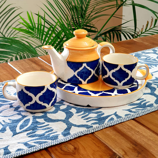 Two Moroccan Teapot Set