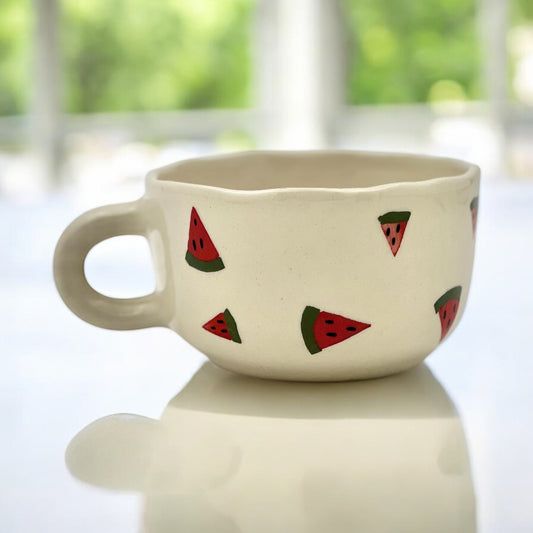 Cappuccino Mug Watermelon