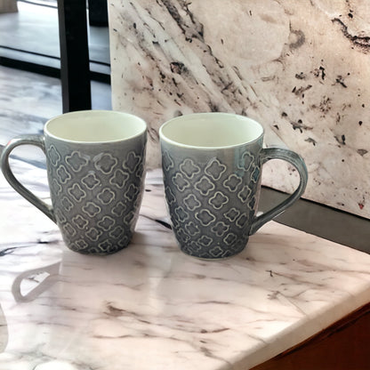 Grey Mugs | Set of 2