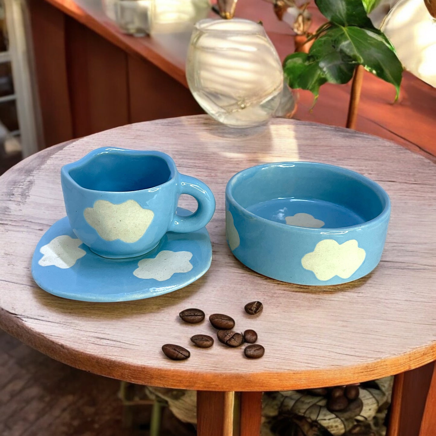 Cloud Nine Coffee Mug & Bowl Set