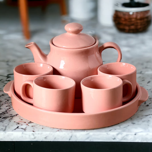 Peaches Teapot Set