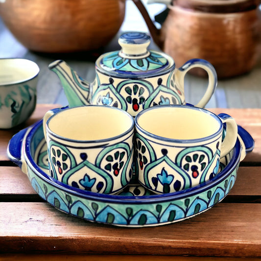 Mehrab Art Teapot Set