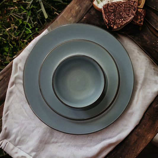 Grey Dinner set (3 pcs)