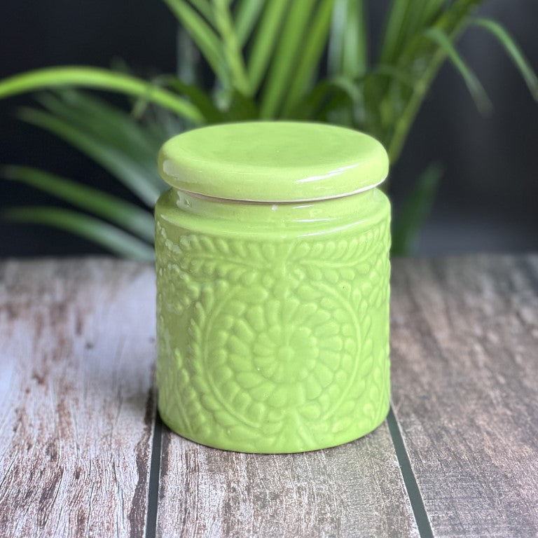 Two Green Jars