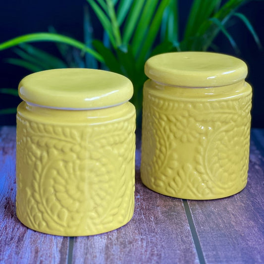 Two Yellow Jars